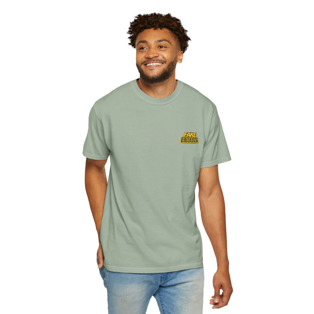 Fake Tattoo Graphic T-Shirt — Redhead Design
