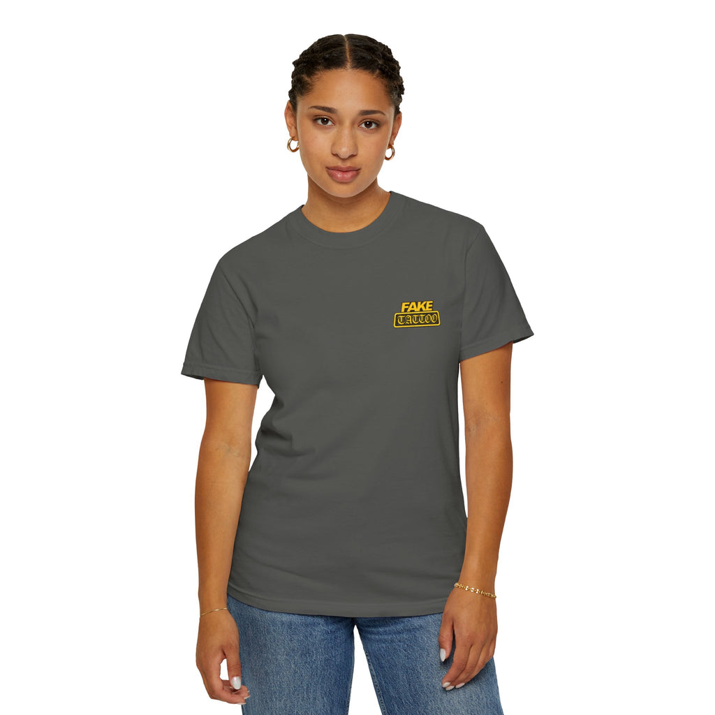 Fake Tattoo Graphic T-Shirt — Redhead Design