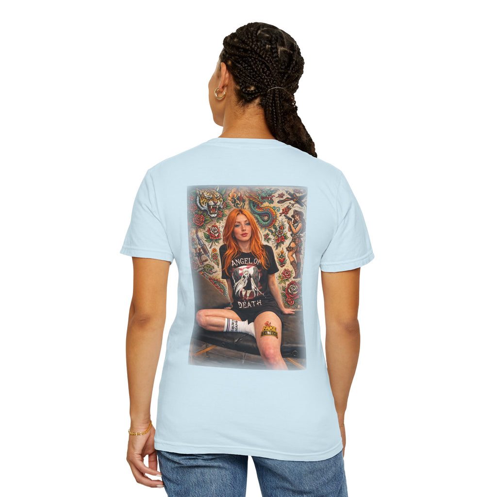 Fake Tattoo Graphic T-Shirt — Redhead Design