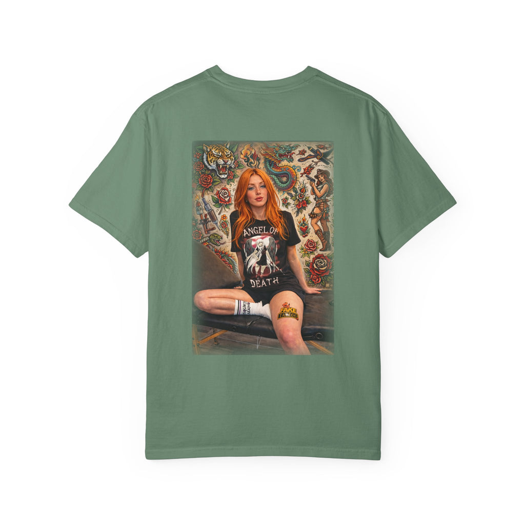 Fake Tattoo Graphic T-Shirt — Redhead Design