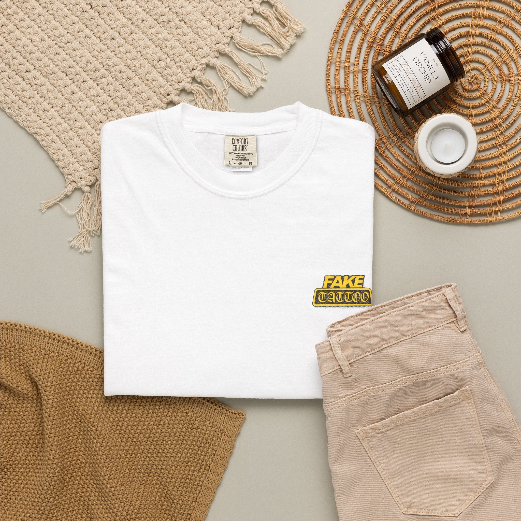 Fake Tattoo Graphic T-Shirt — Willow Design