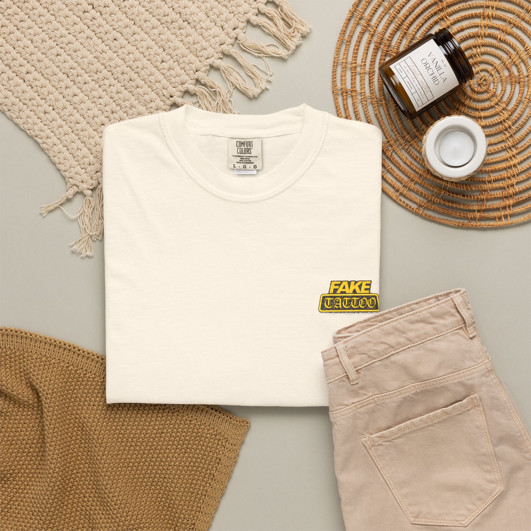 Fake Tattoo Graphic T-Shirt — Willow Design