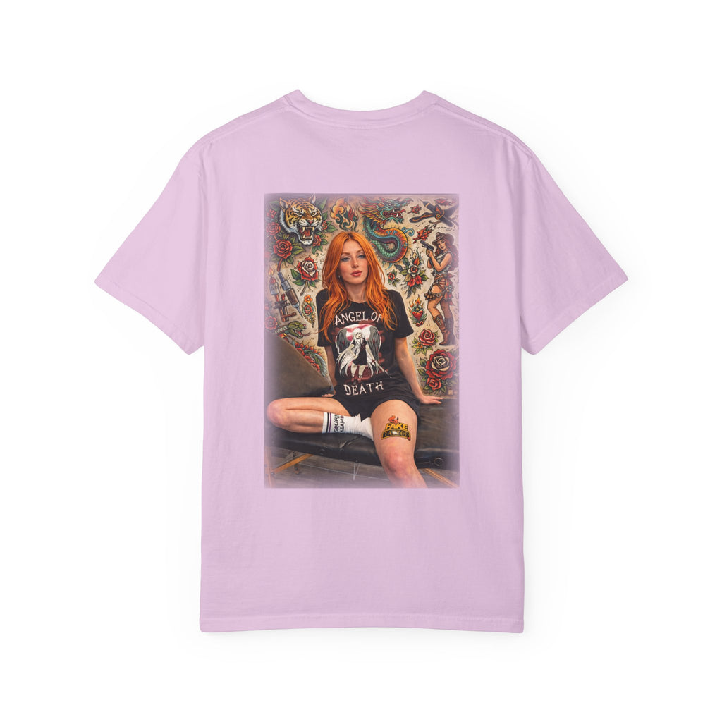 Fake Tattoo Graphic T-Shirt — Redhead Design