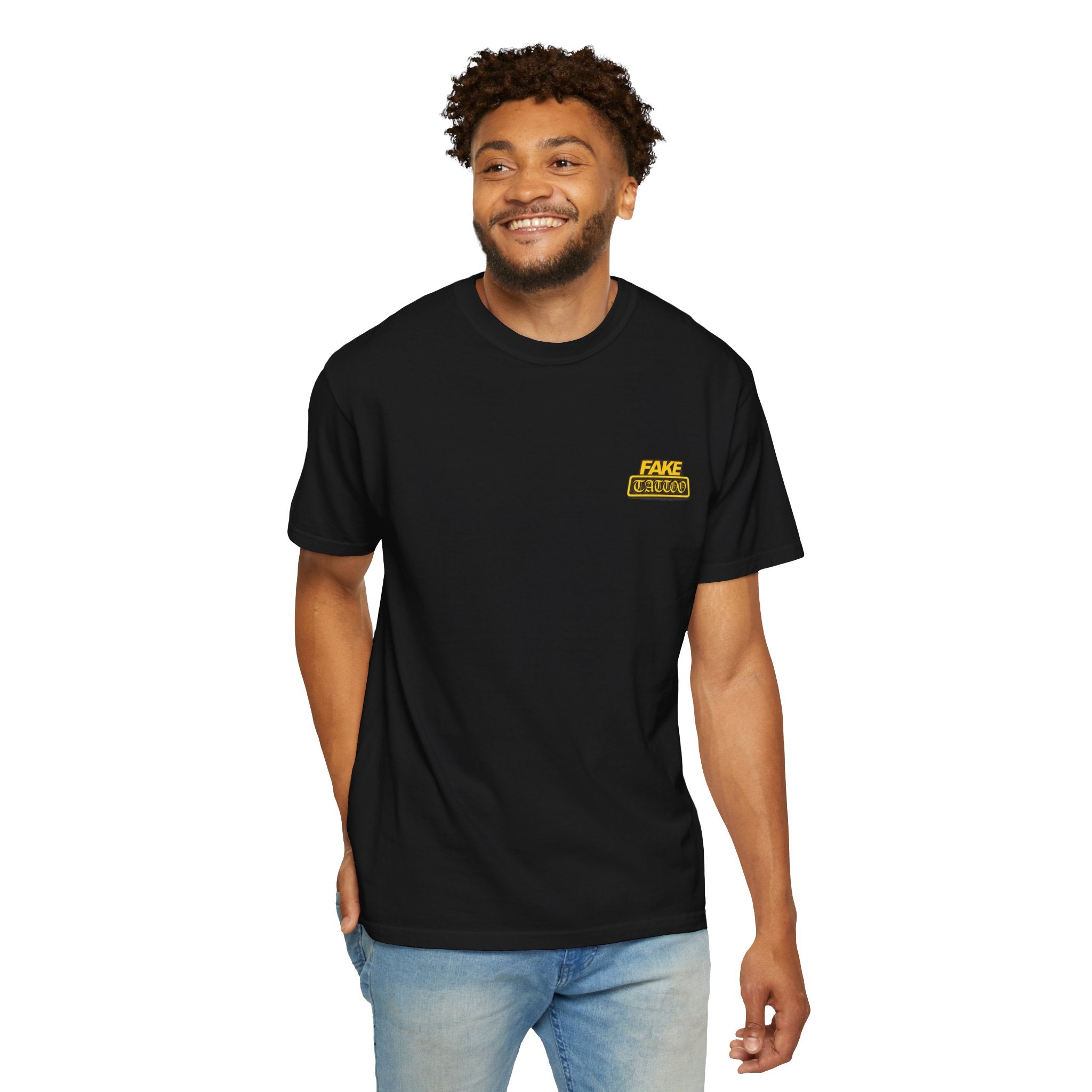 Fake Tattoo Graphic T-Shirt — Redhead Design