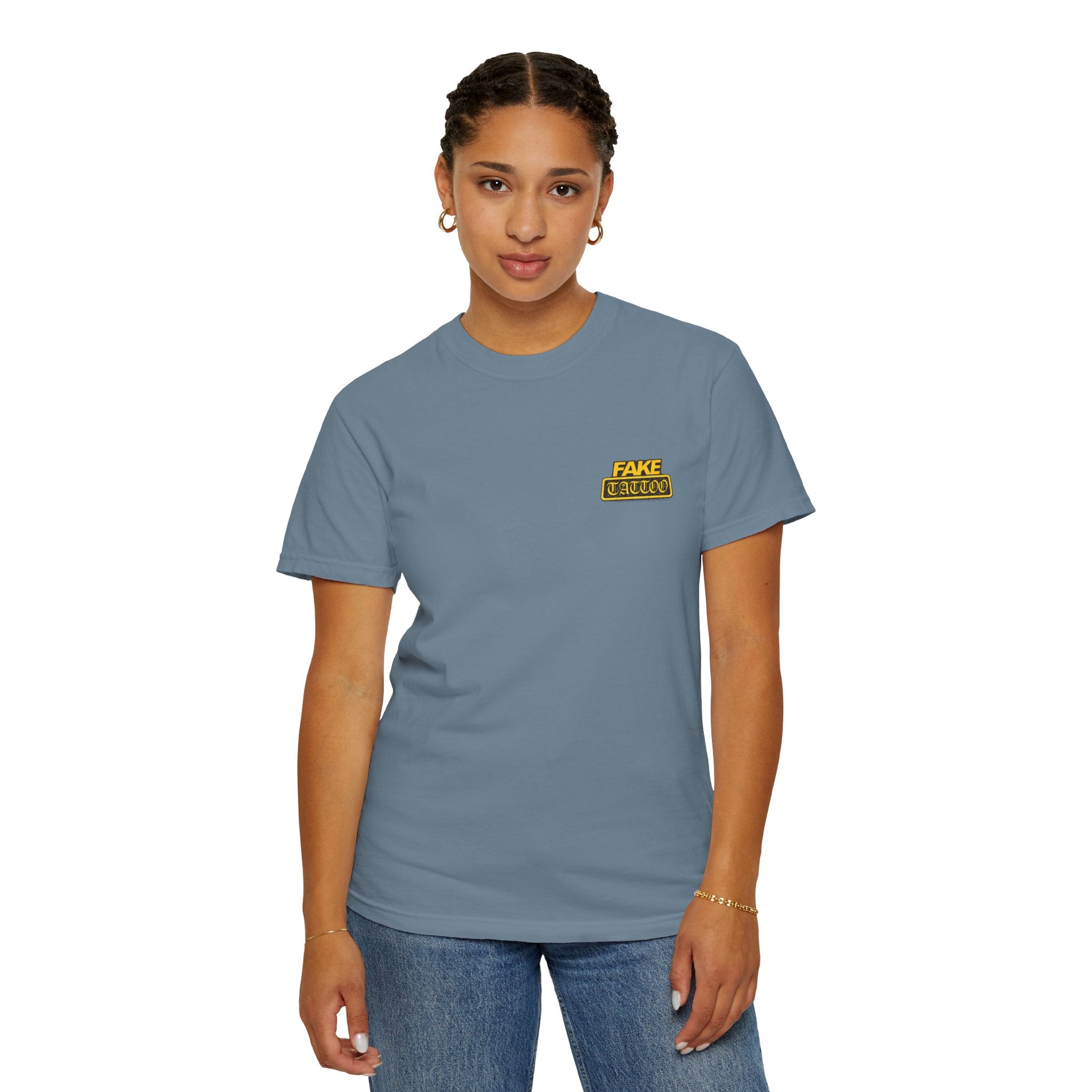 Fake Tattoo Graphic T-Shirt — Redhead Design