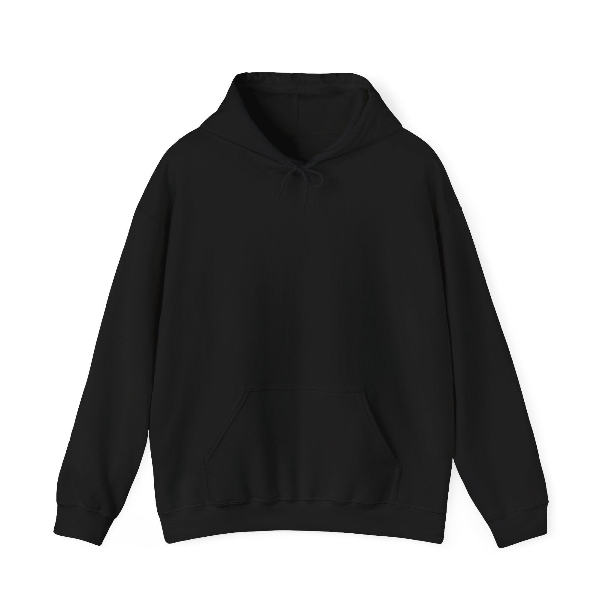Fake Tattoo Hoodie – Retro Yellow Emblem Back Print Sweatshirt