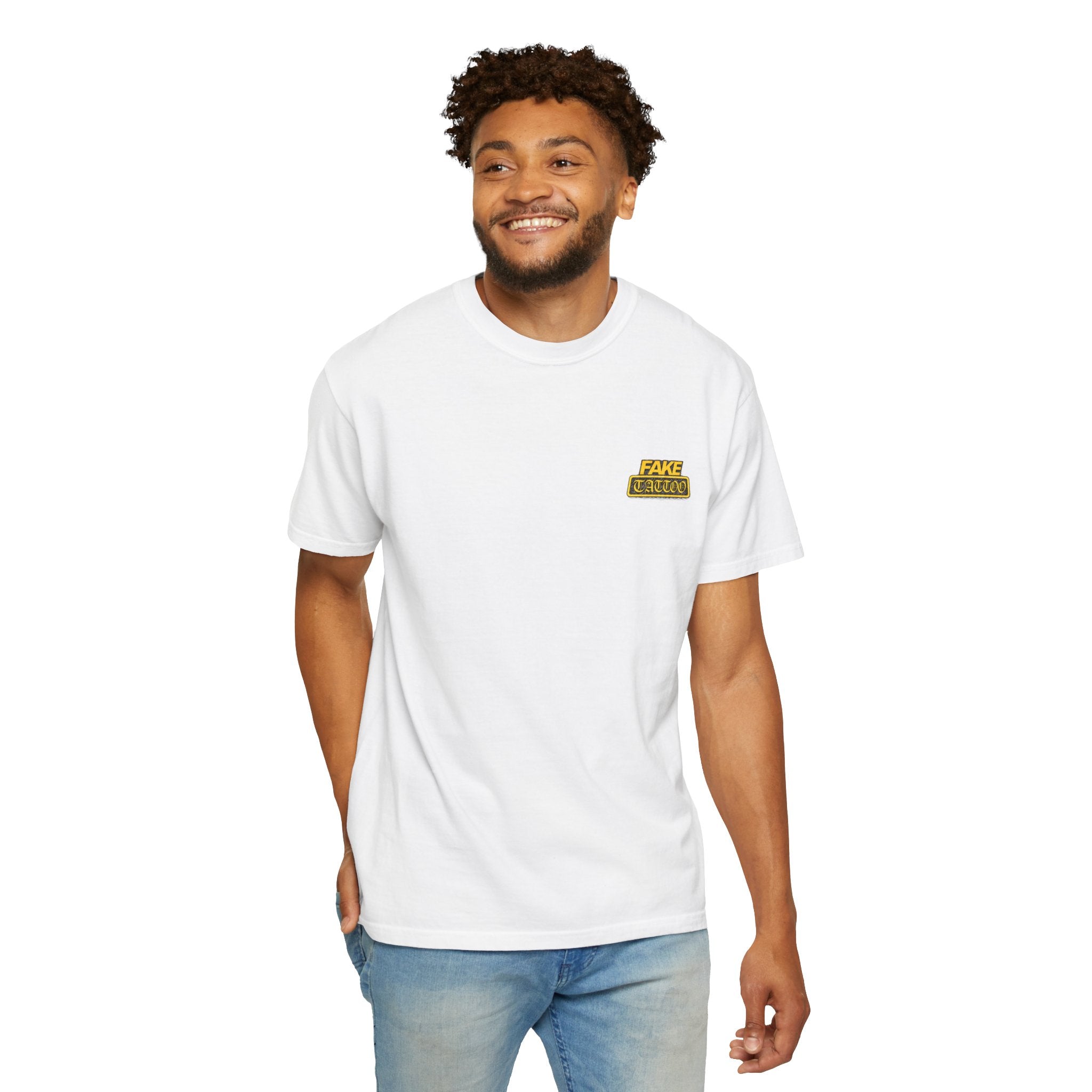 Fake Tattoo Graphic T-Shirt — Redhead Design