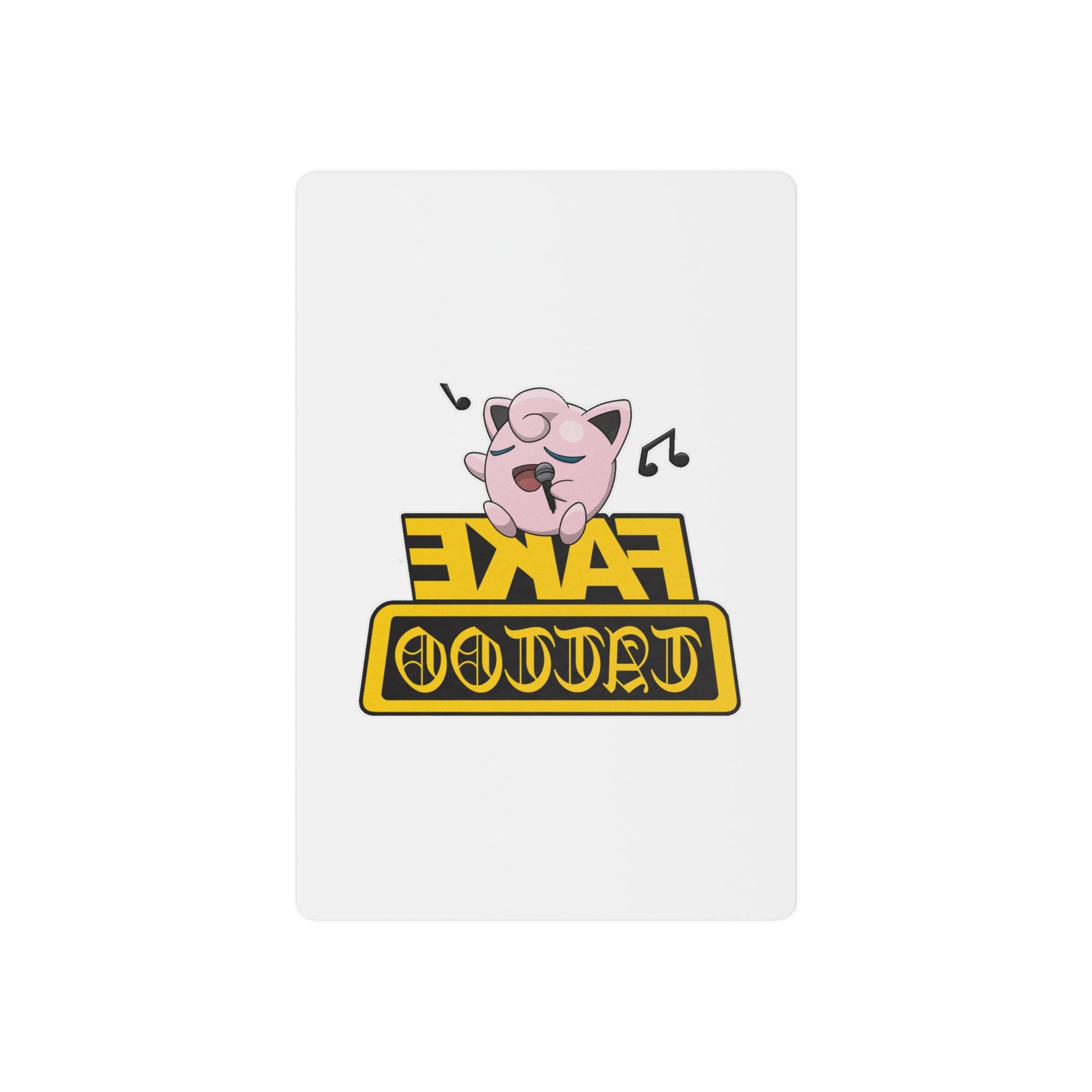 Temporary Tattoos — Cute Pink Singing Pocket Monster