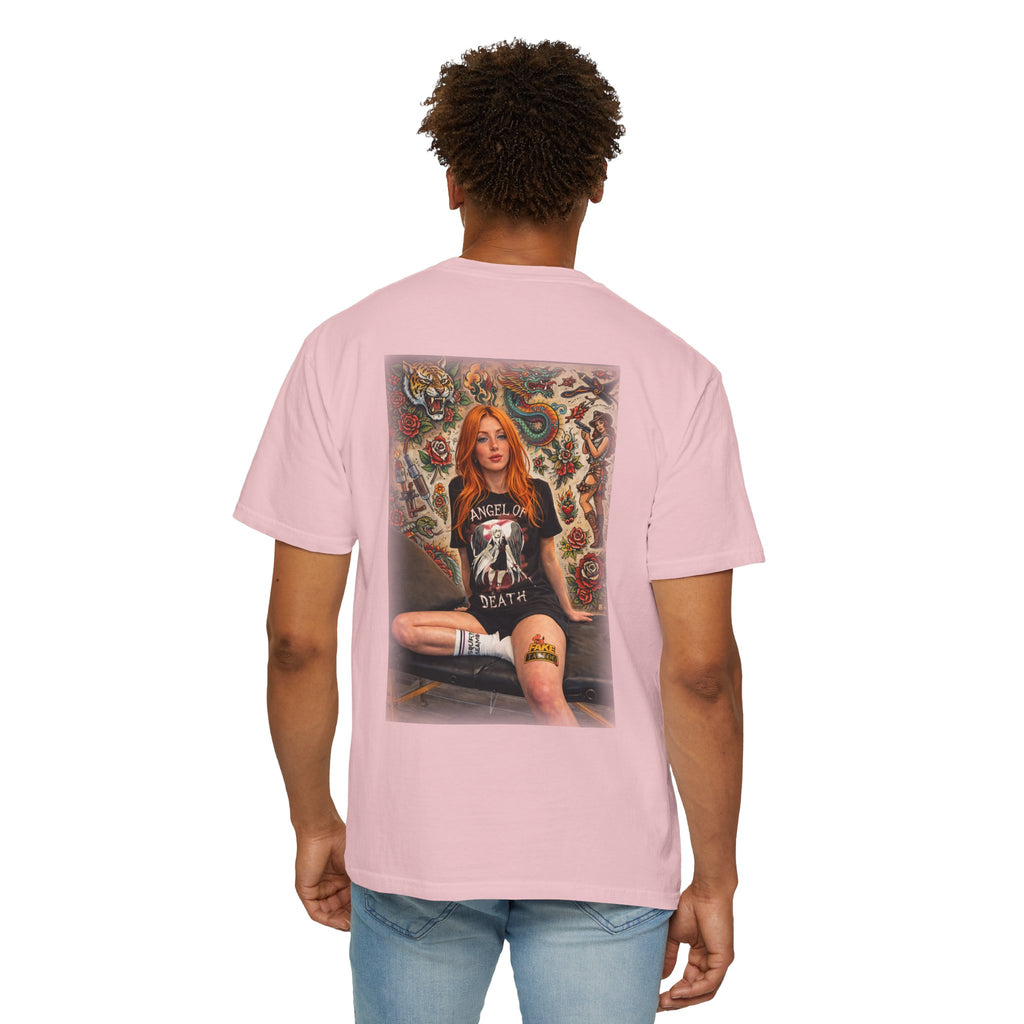 Fake Tattoo Graphic T-Shirt — Redhead Design