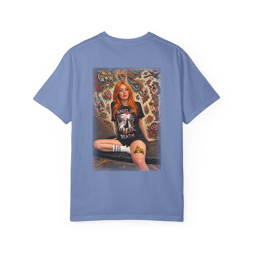 Fake Tattoo Graphic T-Shirt — Redhead Design