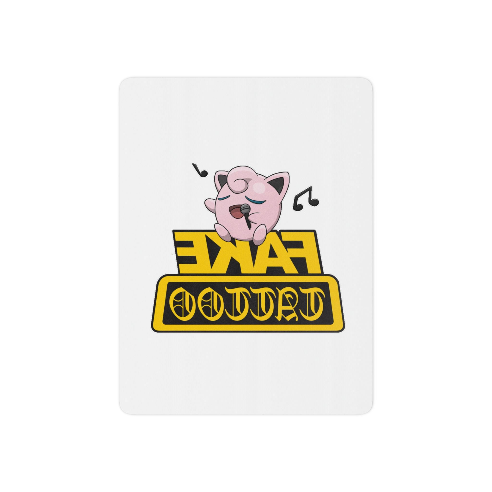 Temporary Tattoos — Cute Pink Singing Pocket Monster