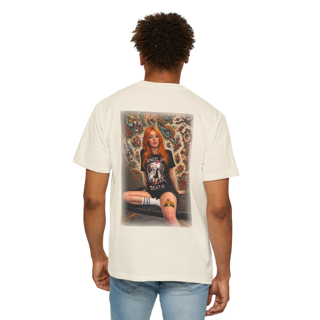 Fake Tattoo Graphic T-Shirt — Redhead Design