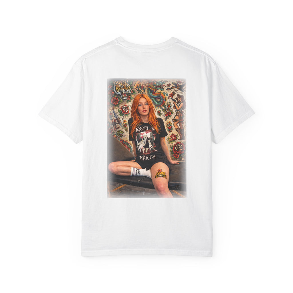 Fake Tattoo Graphic T-Shirt — Redhead Design