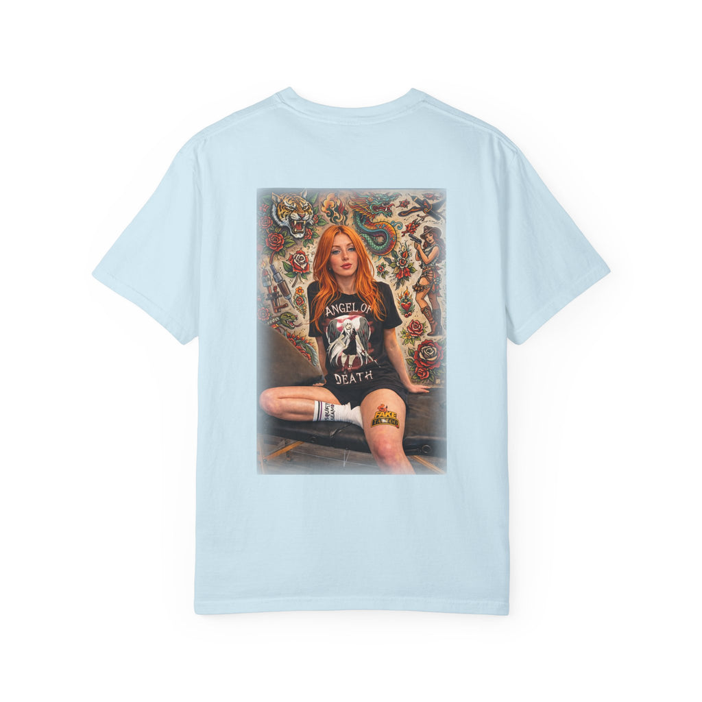 Fake Tattoo Graphic T-Shirt — Redhead Design