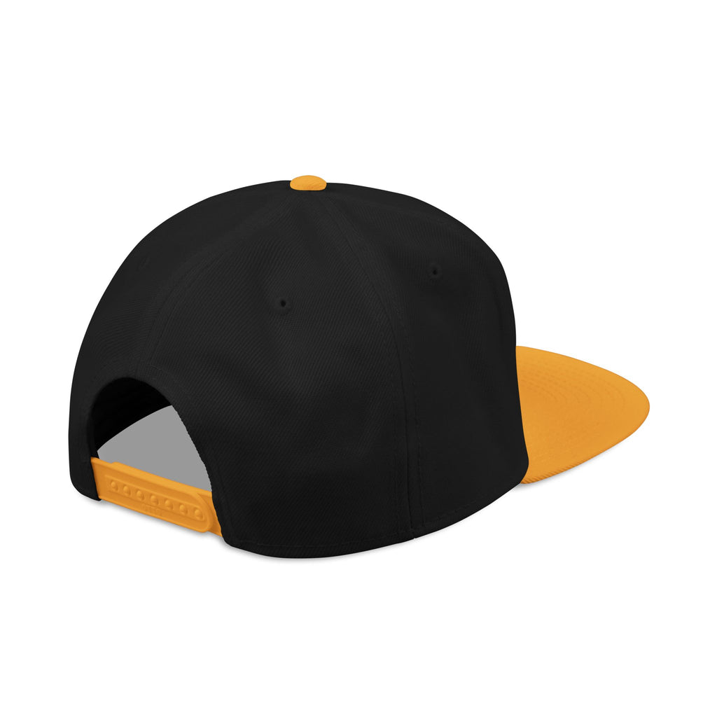 Embroidered 'Game Over' Floral Snapback Hat