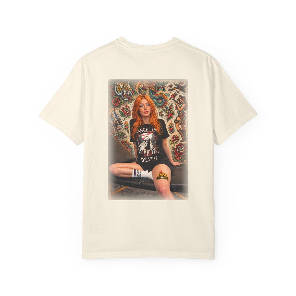 Fake Tattoo Graphic T-Shirt — Redhead Design