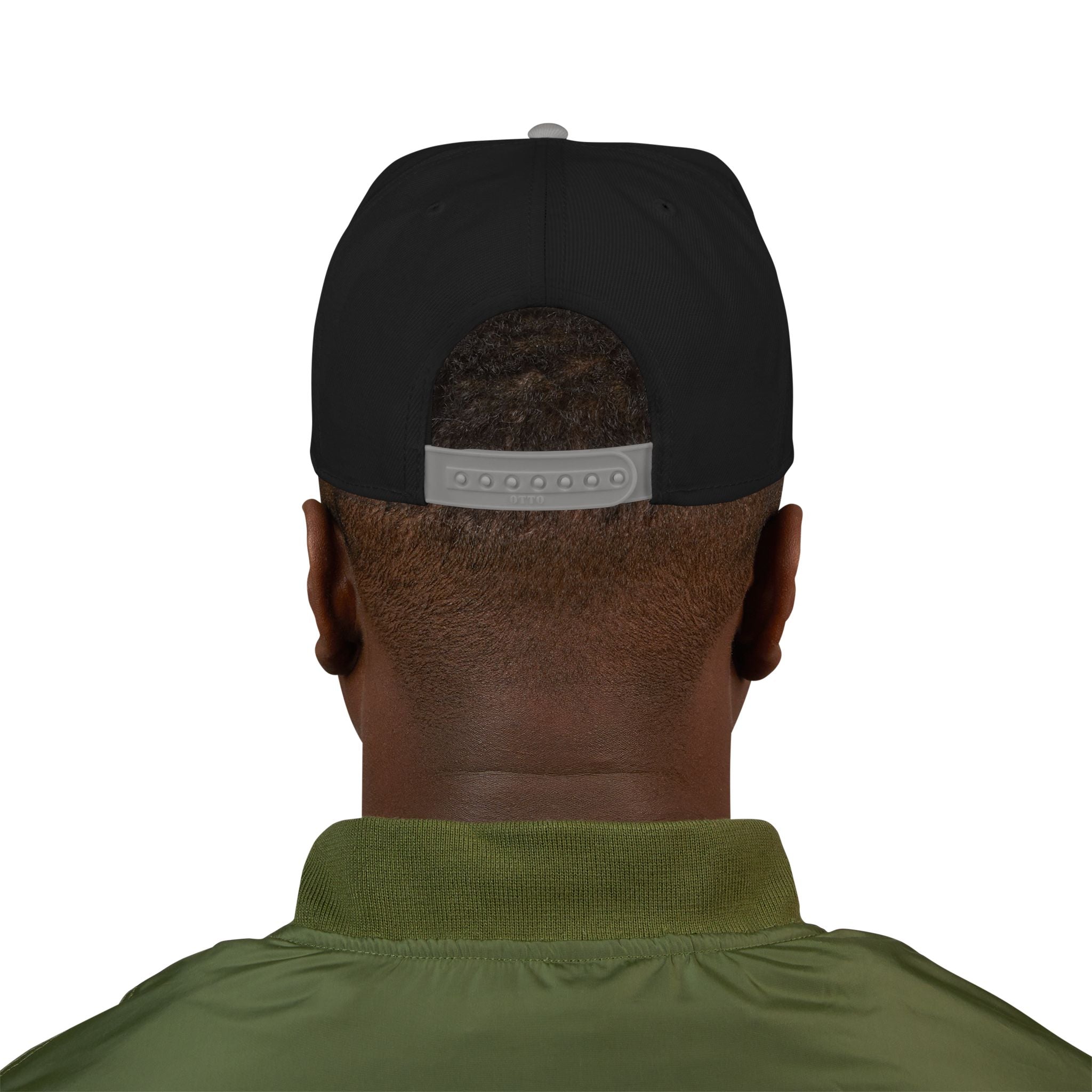 Embroidered 'Game Over' Floral Snapback Hat