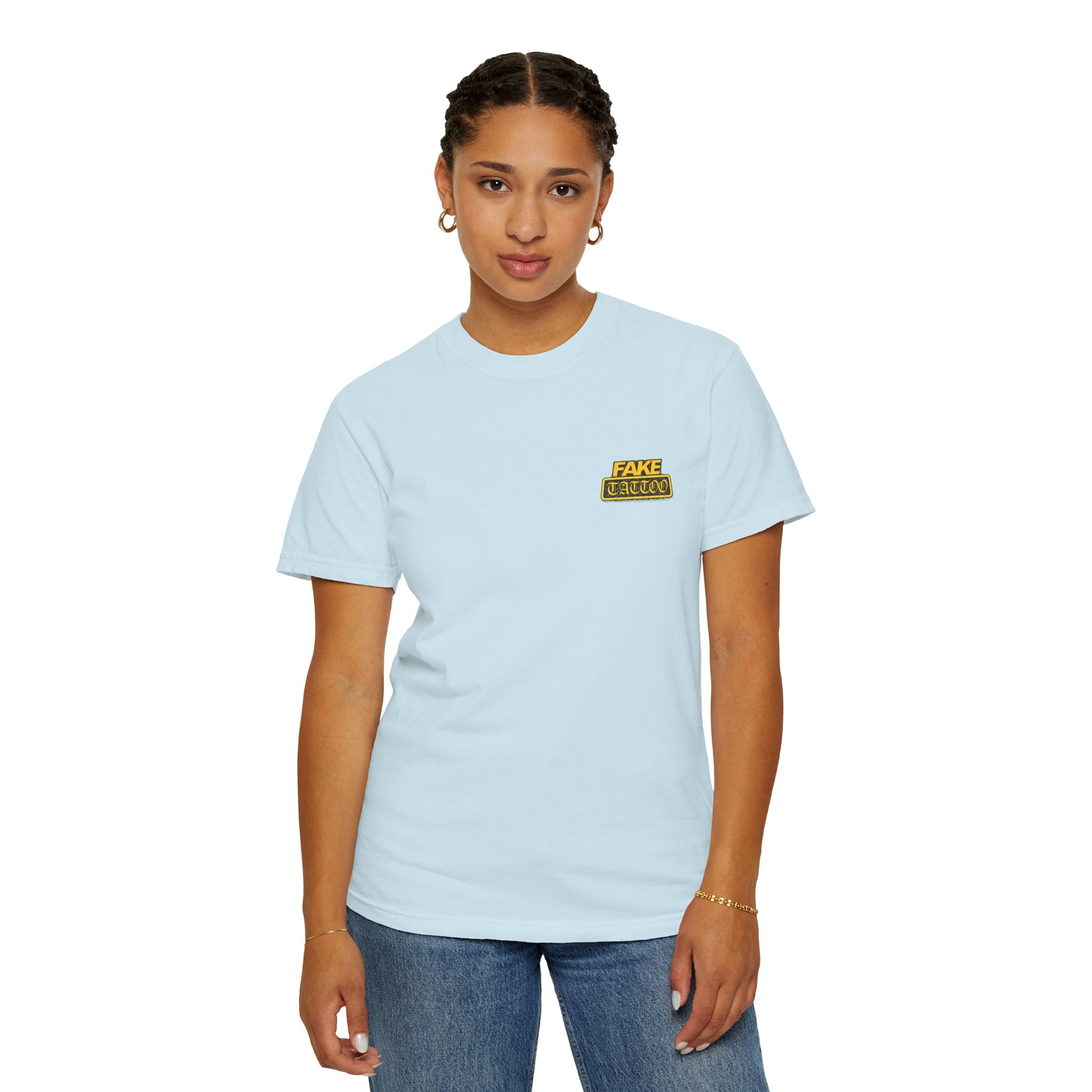 Fake Tattoo Graphic T-Shirt — Redhead Design