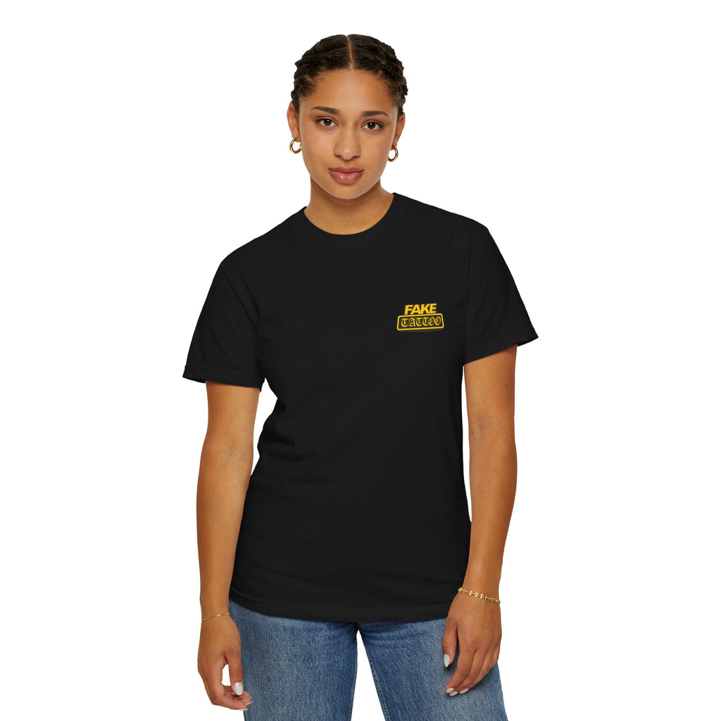 Fake Tattoo Graphic T-Shirt — Redhead Design