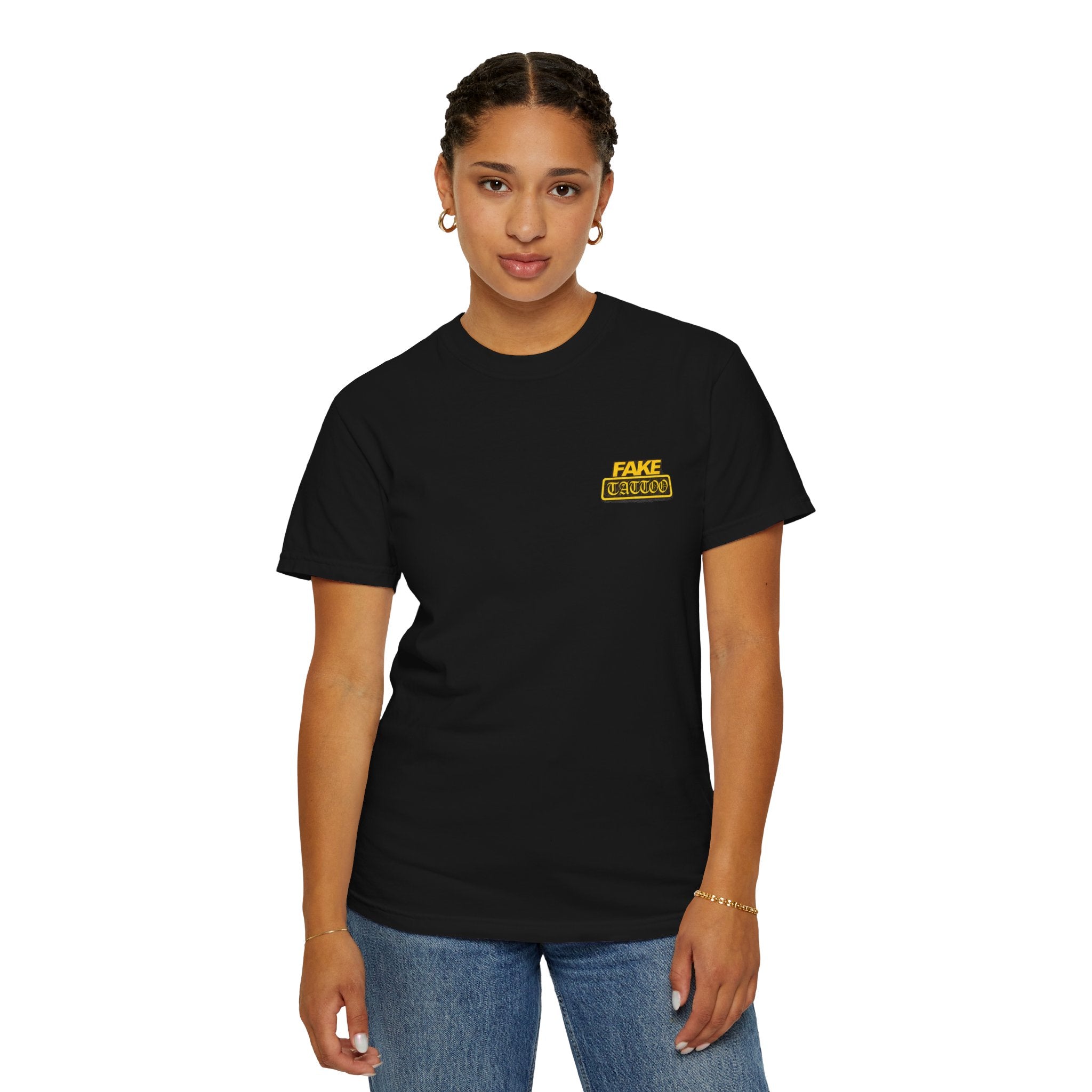 Fake Tattoo Graphic T-Shirt — Redhead Design