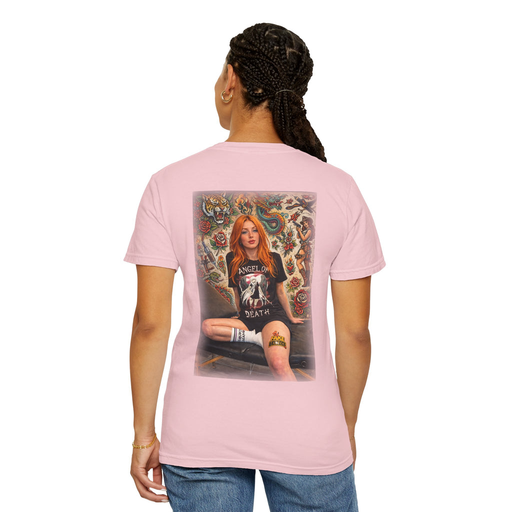Fake Tattoo Graphic T-Shirt — Redhead Design