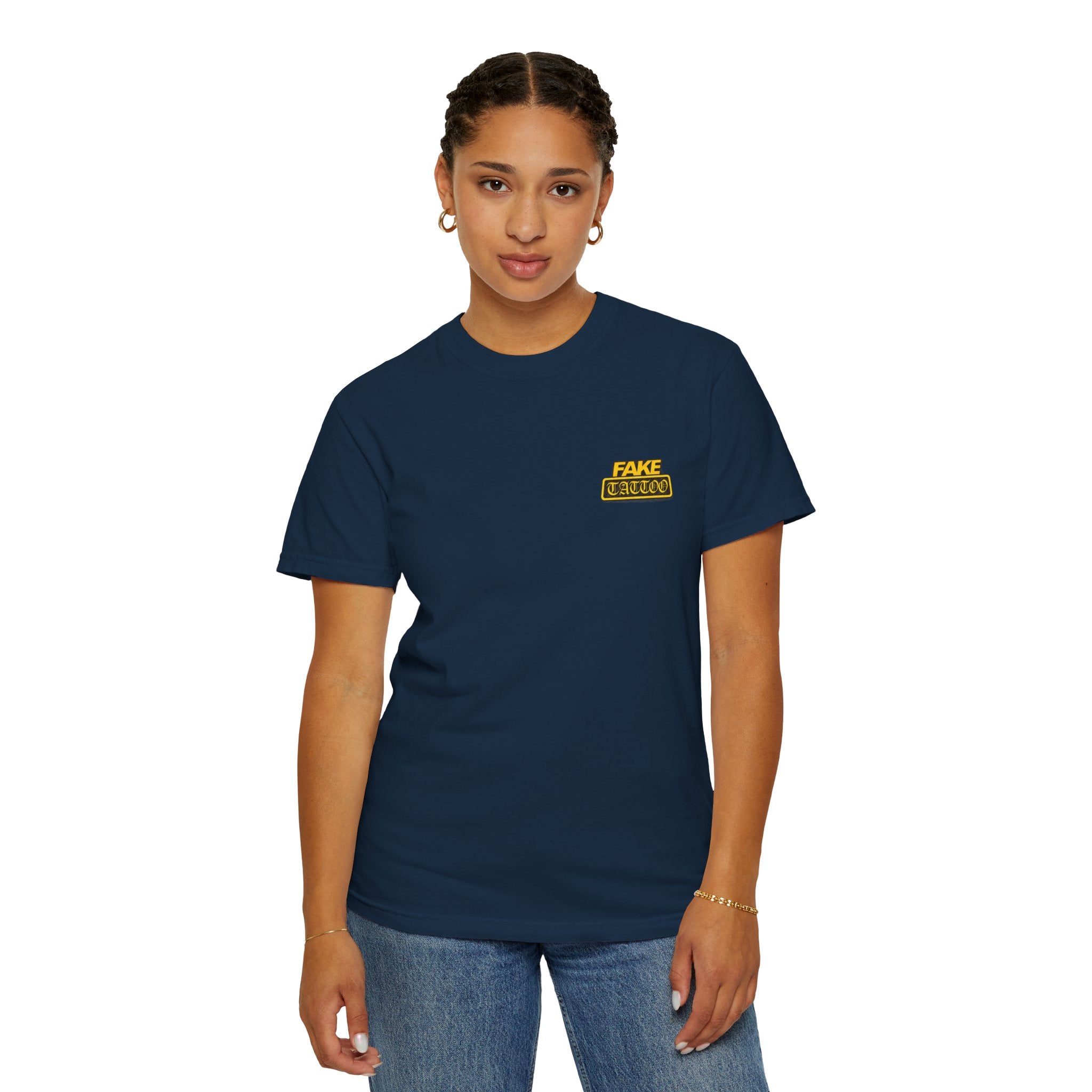 Fake Tattoo Graphic T-Shirt — Redhead Design