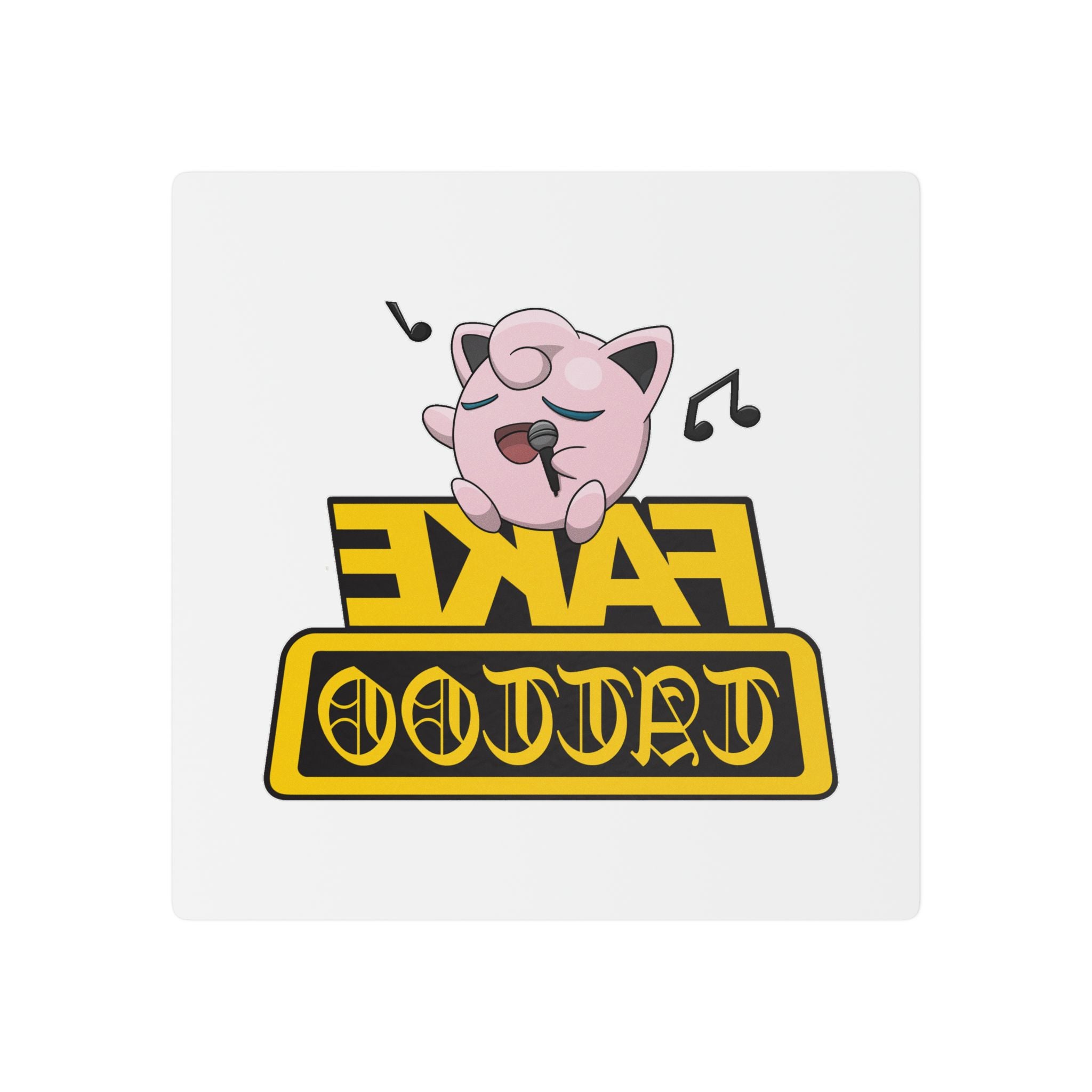 Temporary Tattoos — Cute Pink Singing Pocket Monster