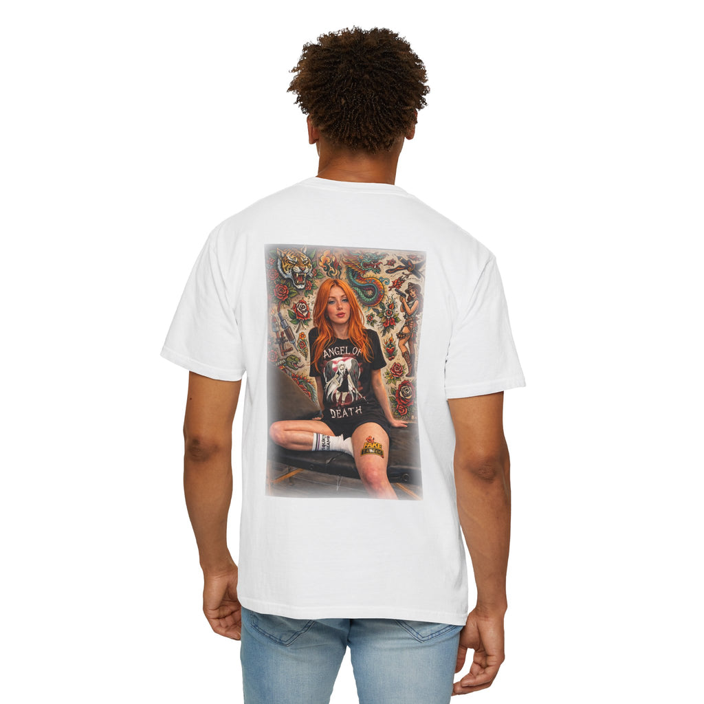 Fake Tattoo Graphic T-Shirt — Redhead Design