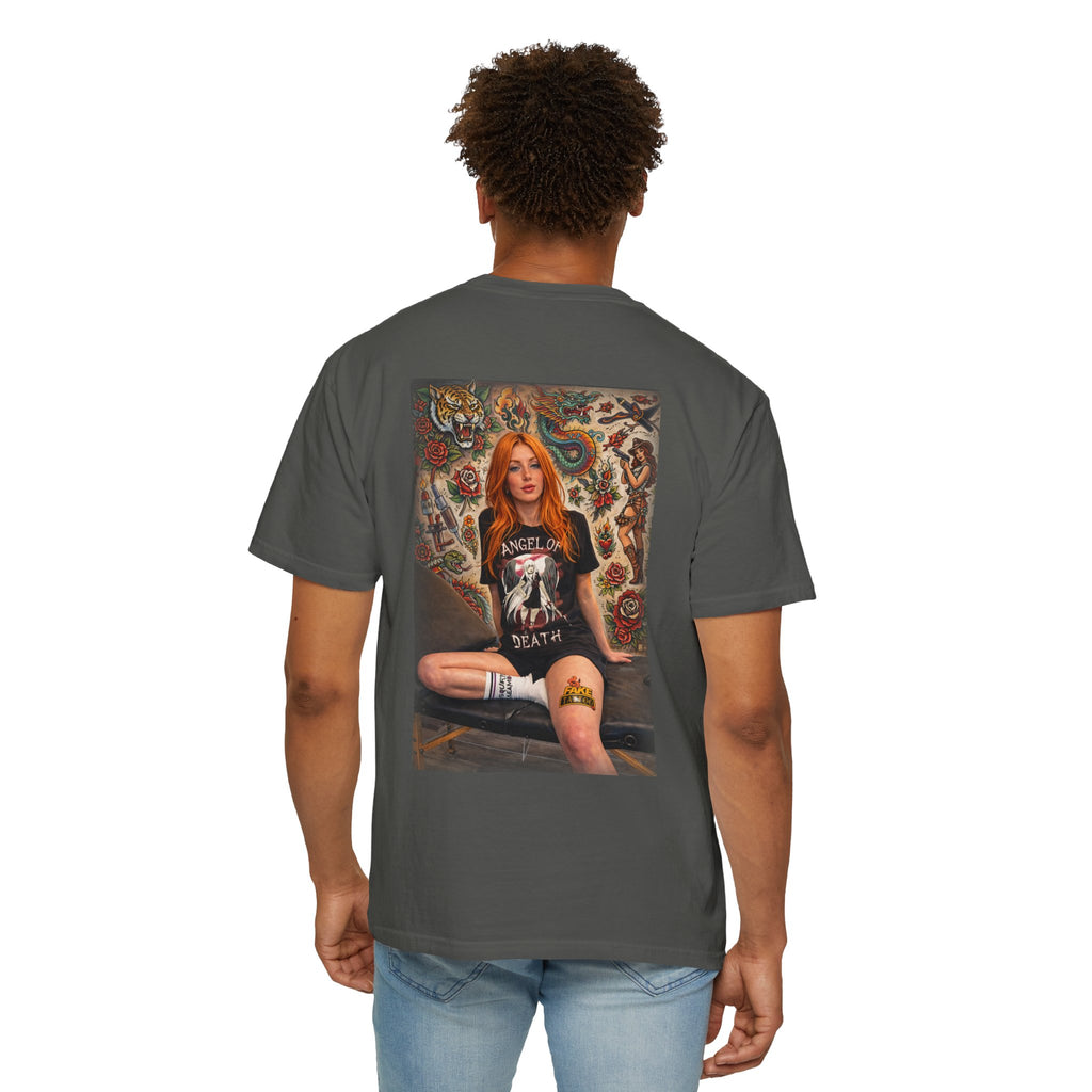 Fake Tattoo Graphic T-Shirt — Redhead Design