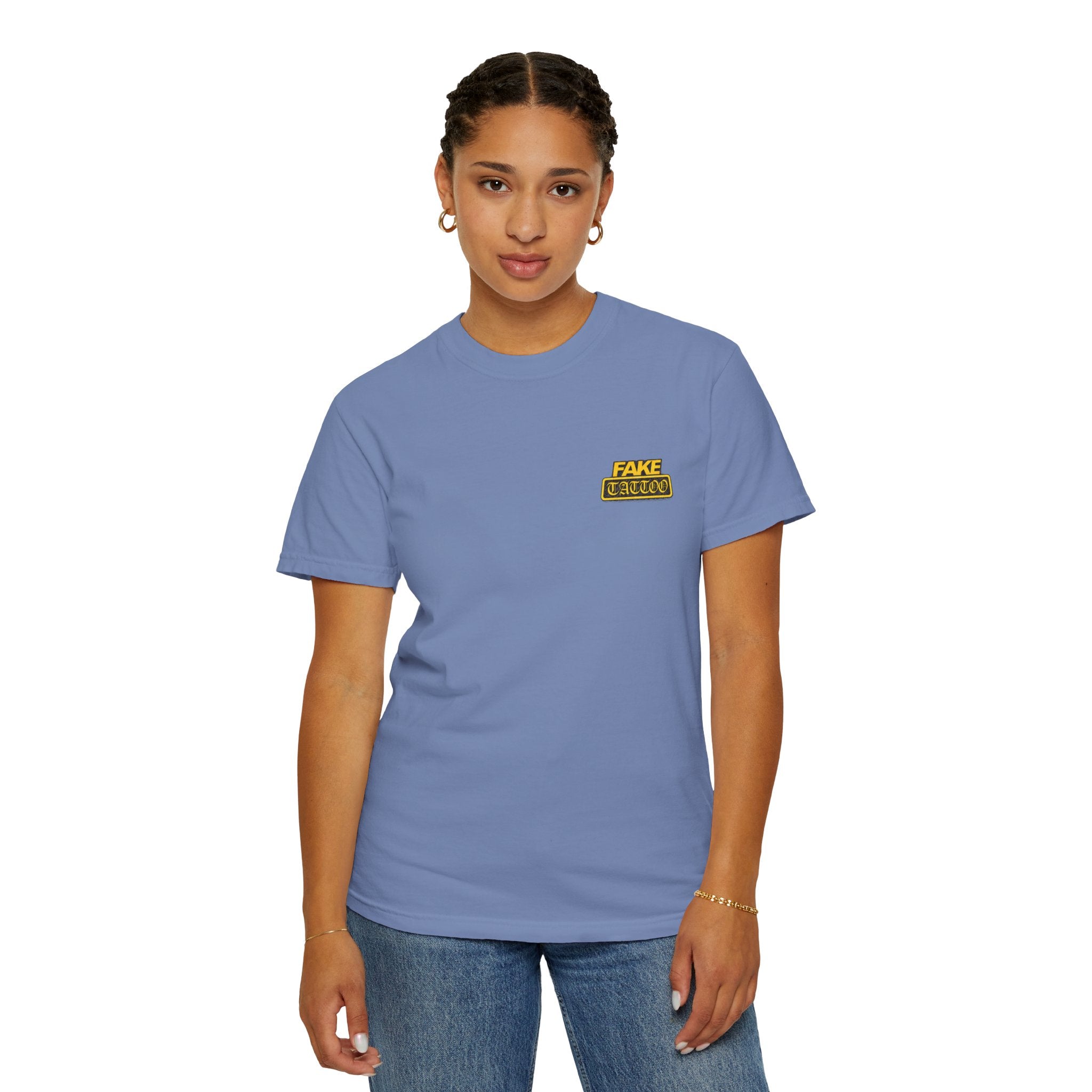 Fake Tattoo Graphic T-Shirt — Redhead Design