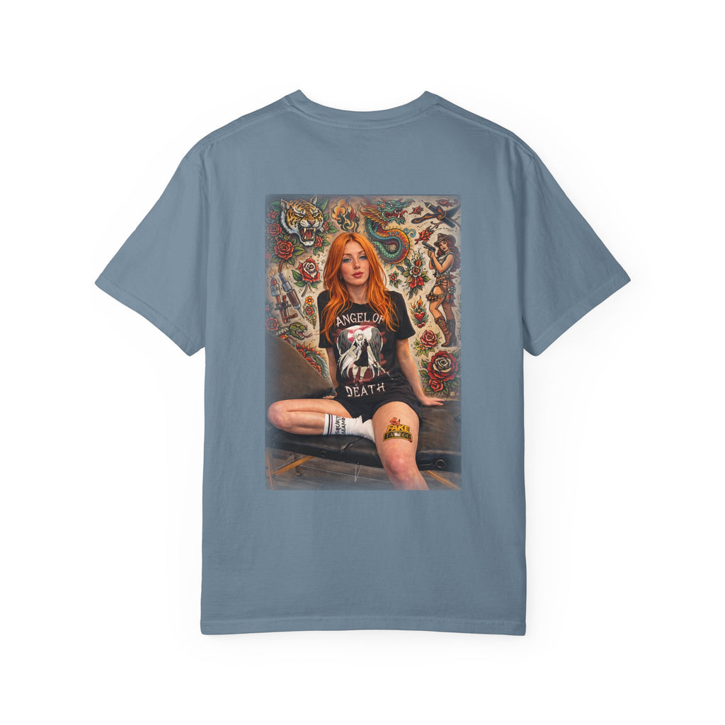 Fake Tattoo Graphic T-Shirt — Redhead Design
