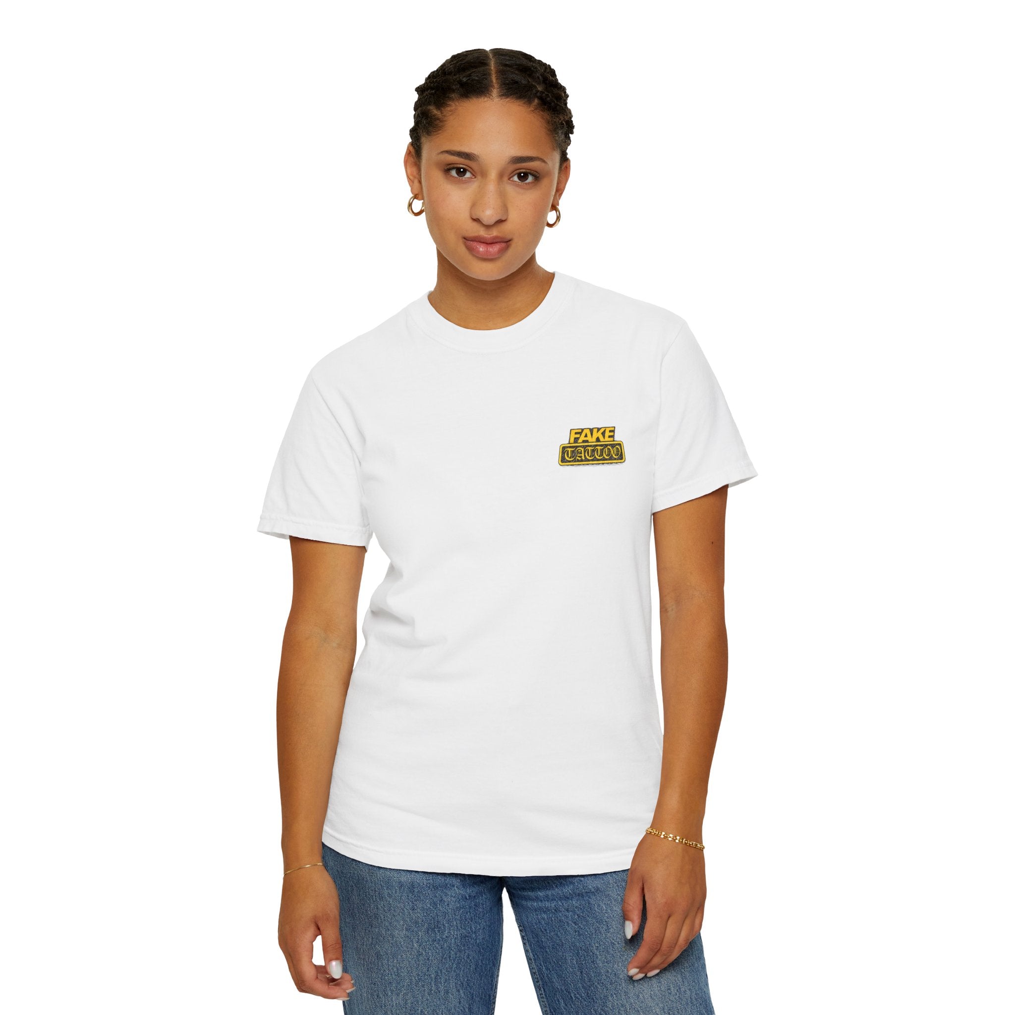 Fake Tattoo Graphic T-Shirt — Redhead Design